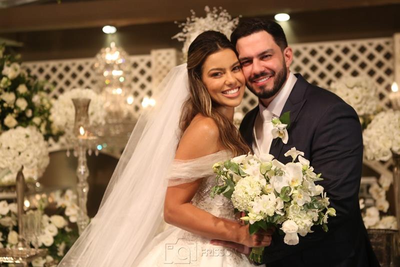 Frisson no casamento de Samuel Vagner e Thayse Portela - Frisson Online